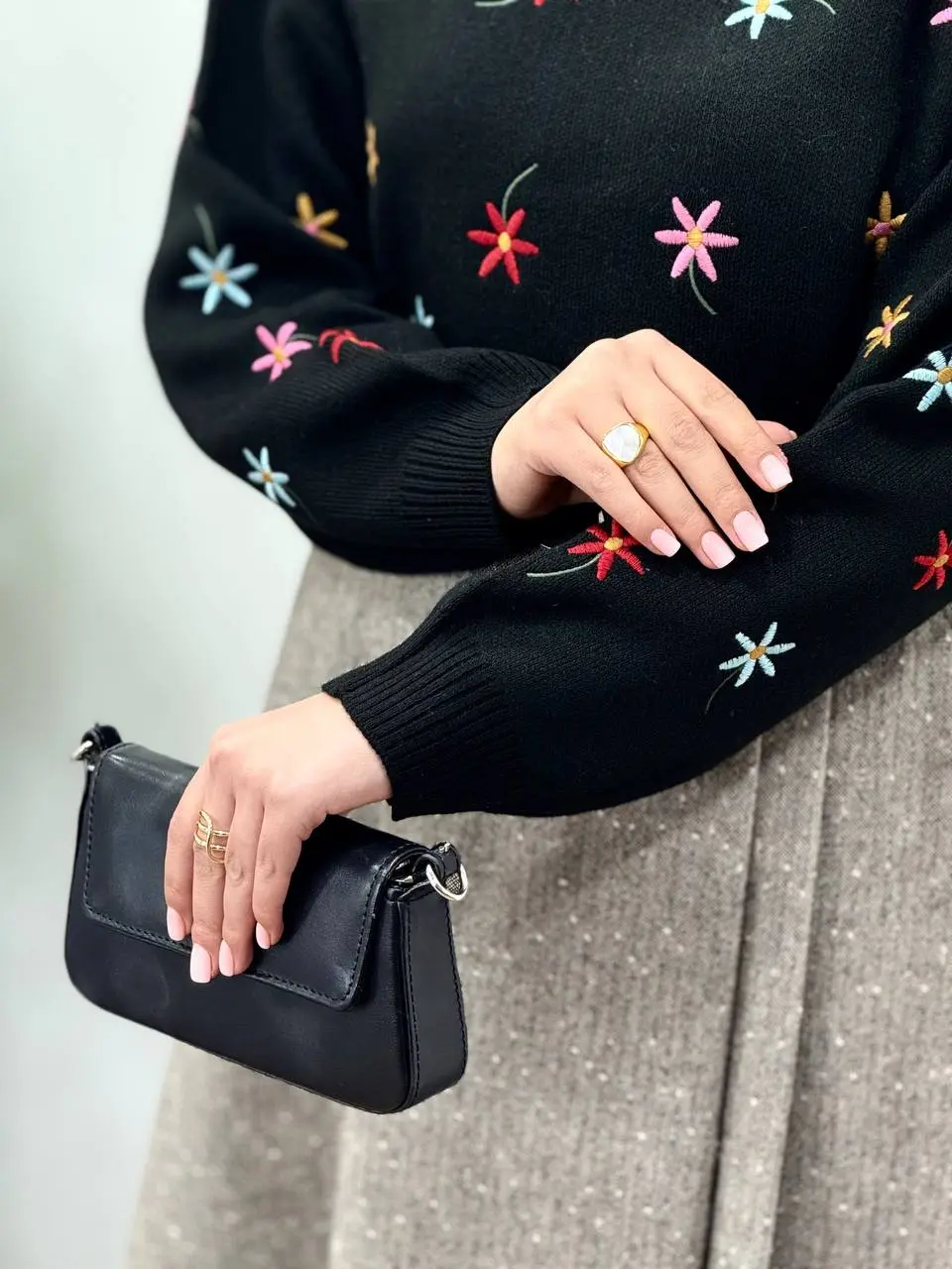 پلیور بافت ترک گلدوزی مانیسا